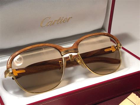 cheap cartier wood sunglasses